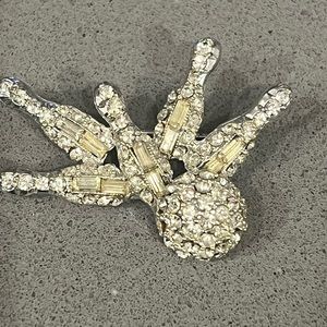 Bowling Bling Brooch